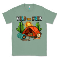Sage wild and free camp Classic Tee - AdoDesignShop