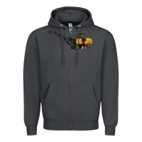 Smoke Cold Planer Zipper Hoodie - LillyAllenDesigns