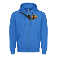 True Royal Cold Planer Zipper Hoodie - LillyAllenDesigns