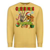 Antique Gold christmas season Premium Sweatshirt - MaliasSmallBusiness