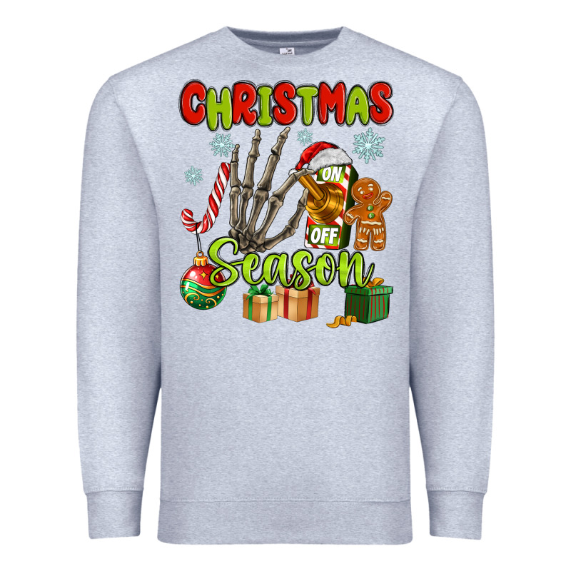 Christmas Season Premium Sweatshirt by MaliasSmallBusiness | Teevron