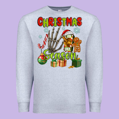 Christmas Season Premium Sweatshirt Designed By Maliassmallbusiness