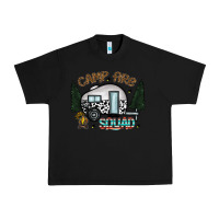 Black camp fire squad Urban Heavy Tee - CowhideDigitalArt