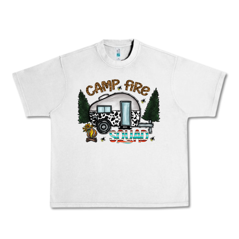 Camp Fire Squad Urban Heavy Tee by CowhideDigitalArt | Teevron