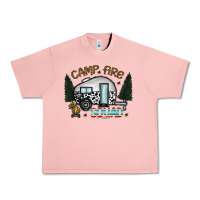 Salmon camp fire squad Urban Heavy Tee - CowhideDigitalArt