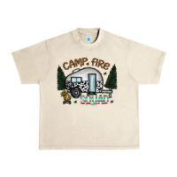 Sandshell camp fire squad Urban Heavy Tee - CowhideDigitalArt