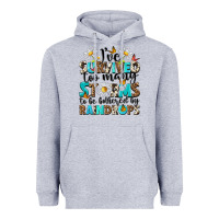 Heather Grey ive survived too many storms to be bothered by rai Heavyweight Hoodie - NancyCooperArtShop