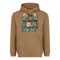 Toasted Coconut ive survived too many storms to be bothered by rai Heavyweight Hoodie - NancyCooperArtShop