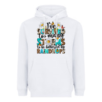 White ive survived too many storms to be bothered by rai Heavyweight Hoodie - NancyCooperArtShop