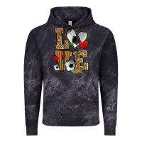 Cloud Black love soccer Vintage Hoodie - Zillion Design Studio