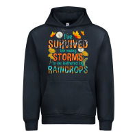 Navy I've Survived Too Many Storms Urban Hoodie - texasbilliewilder