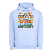 Pigment Grape Ice I've Survived Too Many Storms Urban Hoodie - texasbilliewilder