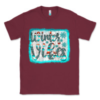 Burgundy winter vibes Classic Tee - JahusDesignShop
