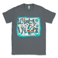 Charcoal Heather winter vibes Classic Tee - JahusDesignShop