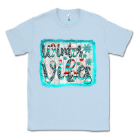 Dusty Blue winter vibes Classic Tee - JahusDesignShop