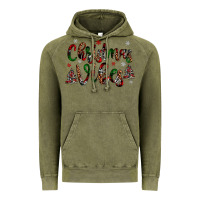 Vintage Olive christmas vibes Vintage Hoodie - JahusDesignShop