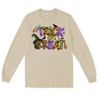 Mushroom trick or treat Long Sleeve Tee - BundleAndBundleShop