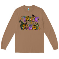 Toasted Coconut trick or treat Long Sleeve Tee - BundleAndBundleShop