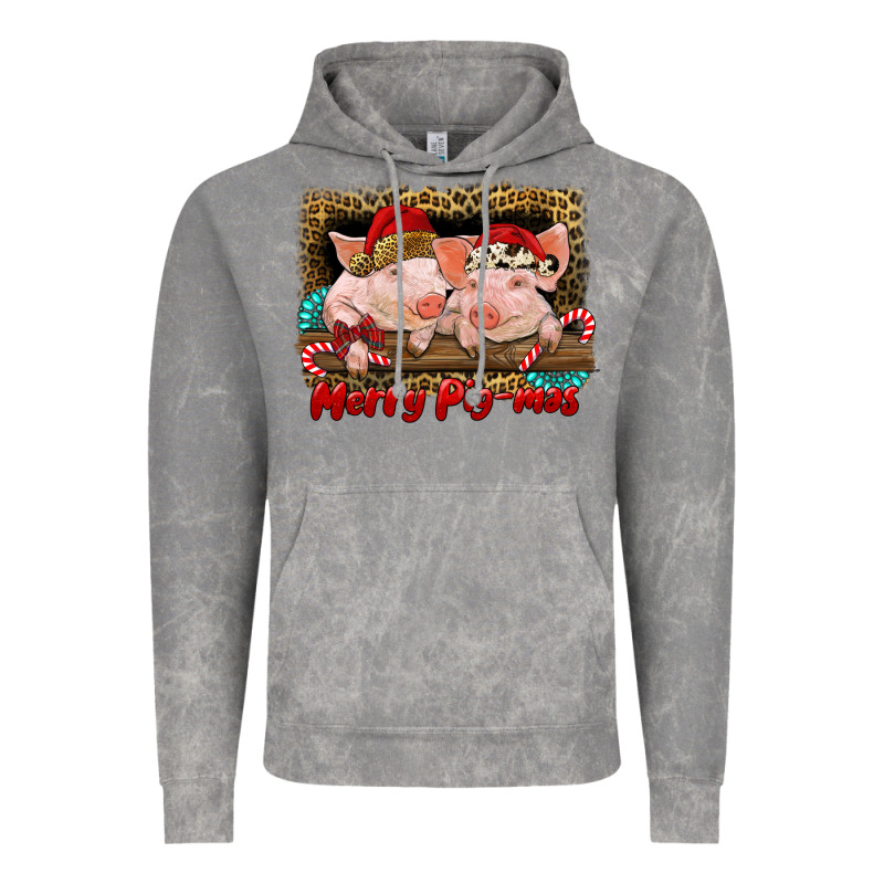 Merry Pig Mas Vintage Hoodie by RanaPortraitStore | Teevron