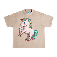 French Oak cute unicorn Urban Heavy Tee - FaDigitalArtStudio