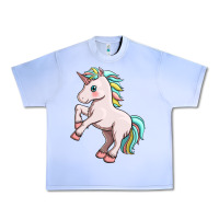 Grape Ice cute unicorn Urban Heavy Tee - FaDigitalArtStudio