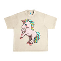 Sandshell cute unicorn Urban Heavy Tee - FaDigitalArtStudio
