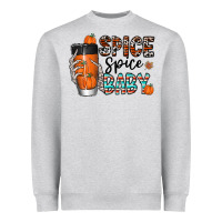 Heather Grey spice spice baby Heavyweight Sweatshirt - CowhideDigitalArt