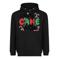 Black candy cane cutie Heavyweight Hoodie - MaliasSmallBusiness