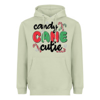 Matcha candy cane cutie Heavyweight Hoodie - MaliasSmallBusiness