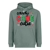 Sage candy cane cutie Heavyweight Hoodie - MaliasSmallBusiness