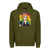 Army Green drag queen Premium Hoodie - Artiststas