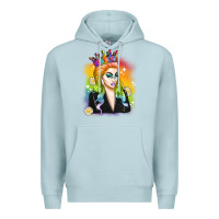 Blue Mist drag queen Premium Hoodie - Artiststas
