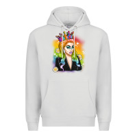 Dove Grey drag queen Premium Hoodie - Artiststas