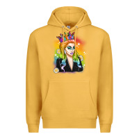 Mustard drag queen Premium Hoodie - Artiststas