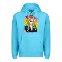 Ocean Blue drag queen Premium Hoodie - Artiststas