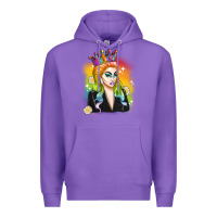 Purple drag queen Premium Hoodie - Artiststas