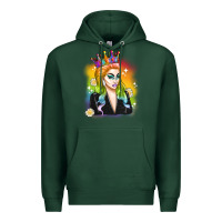 Sports Green drag queen Premium Hoodie - Artiststas