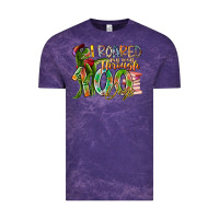 Cloud Purple i roared my way through 100 days Vintage Tee - RacoonDesign