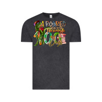 Vintage Black i roared my way through 100 days Vintage Tee - RacoonDesign