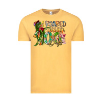 Vintage Mustard i roared my way through 100 days Vintage Tee - RacoonDesign