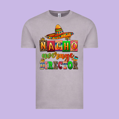 Nacho Average Direktor Vintage Tee Designed By Adodesignshop