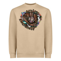Mushroom autism awareness baseball Heavyweight Sweatshirt - SublimationCraftShop