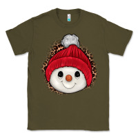 Army Green snowman Classic Tee - JahusDesignShop