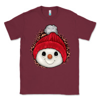 Burgundy snowman Classic Tee - JahusDesignShop