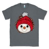 Charcoal Heather snowman Classic Tee - JahusDesignShop