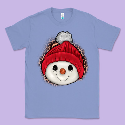 Snowman Classic Tee Designed By Jahusdesignshop