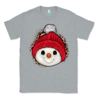 Heather Grey snowman Classic Tee - JahusDesignShop