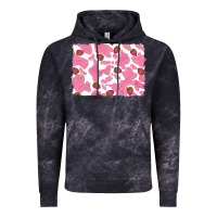 Cloud Black distressed strawberry milkshake cowhide Vintage Hoodie - RanaPortraitStore