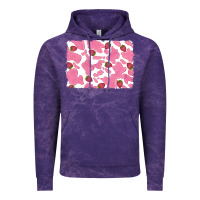 Cloud Purple distressed strawberry milkshake cowhide Vintage Hoodie - RanaPortraitStore