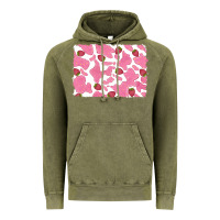 Vintage Olive distressed strawberry milkshake cowhide Vintage Hoodie - RanaPortraitStore